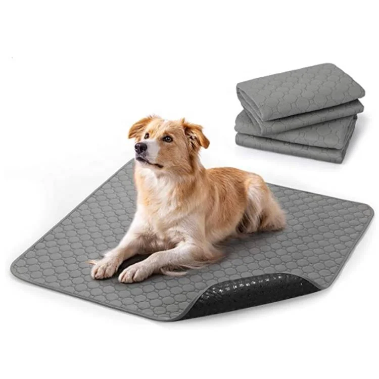 Wholesale leak-proof animal absorption toilet wee guinea pig cat pet urine pad reusable washable training puppy dog pet pee pads