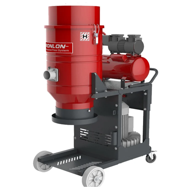 Китайский фирменный циклонный фильтр HEPA, тяжелый пылесос для бетона, промышленный пылесос с предварительным сепаратором