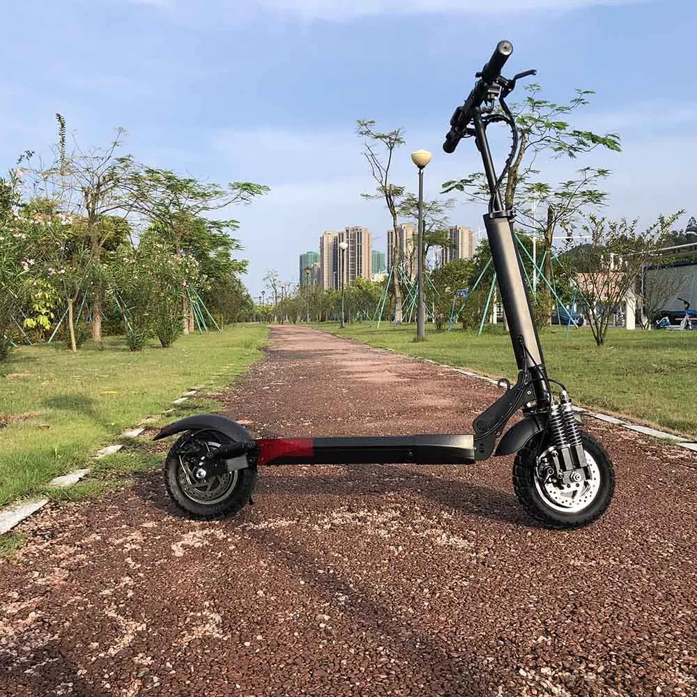 hybrid scooter S22 48V 750W fast electric scooter dual motor 10inch electric scooter dual motor powerful