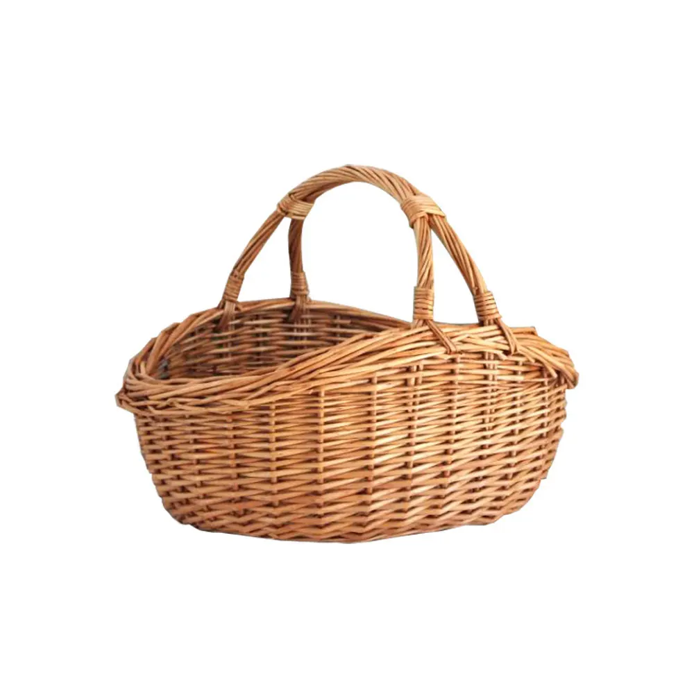 Handmade Wholesale Decoration Willow Wicker Gift Hamper Basket