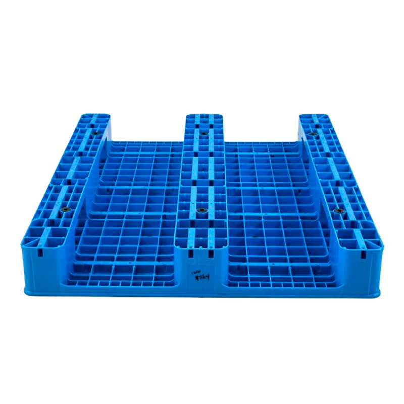 wholesale factory price 1200x1000x150 mm heavy duty durable Solid deck HDPE material plastic pallet for transportation