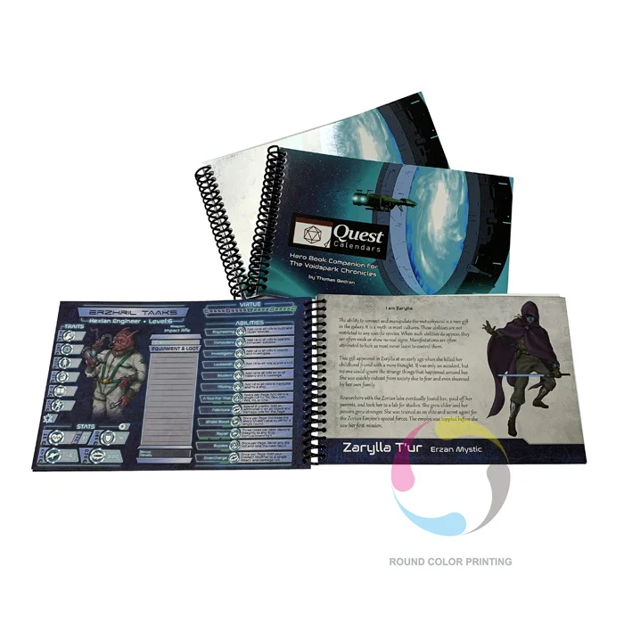 2023 Wholesale Custom Gold Luxury Spiral Bound Blank Linen Fabric Wedding Planner Book Stand Set