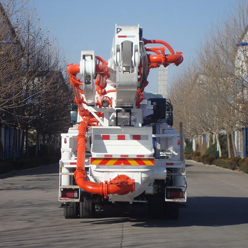 Hot sale Diesel Trucks price 25m concrete pump truck