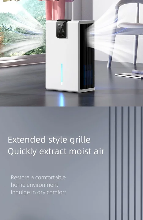 LED Multi-function Indoor Removeable Smart Indoor Moveable Air Dehumidifier