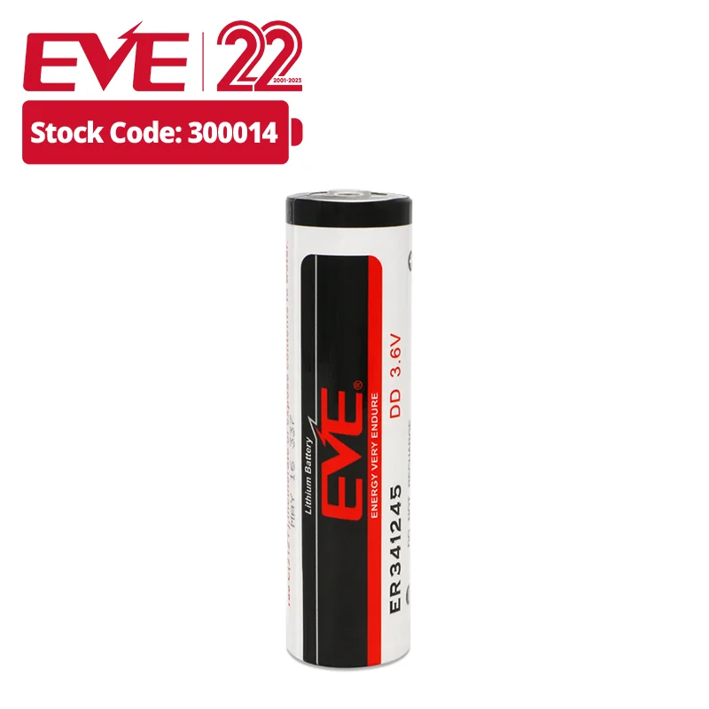 Батарея большой емкости EVE ER341245 Li-socl2 3 6 V 35Ah