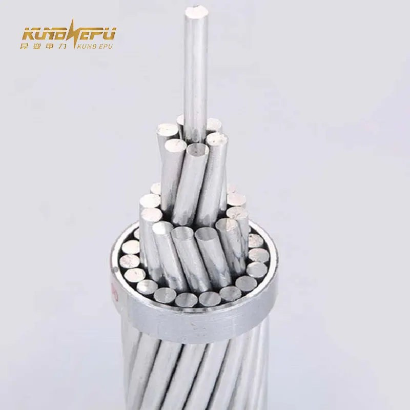 Kunb factory customized aluminum stranded wire with steel core high quality OEM/ODM aluminum cables stranded core