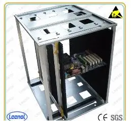 ESD Antistatic PCB Magazine Rack Adjustable Rack For SMT PCB Board