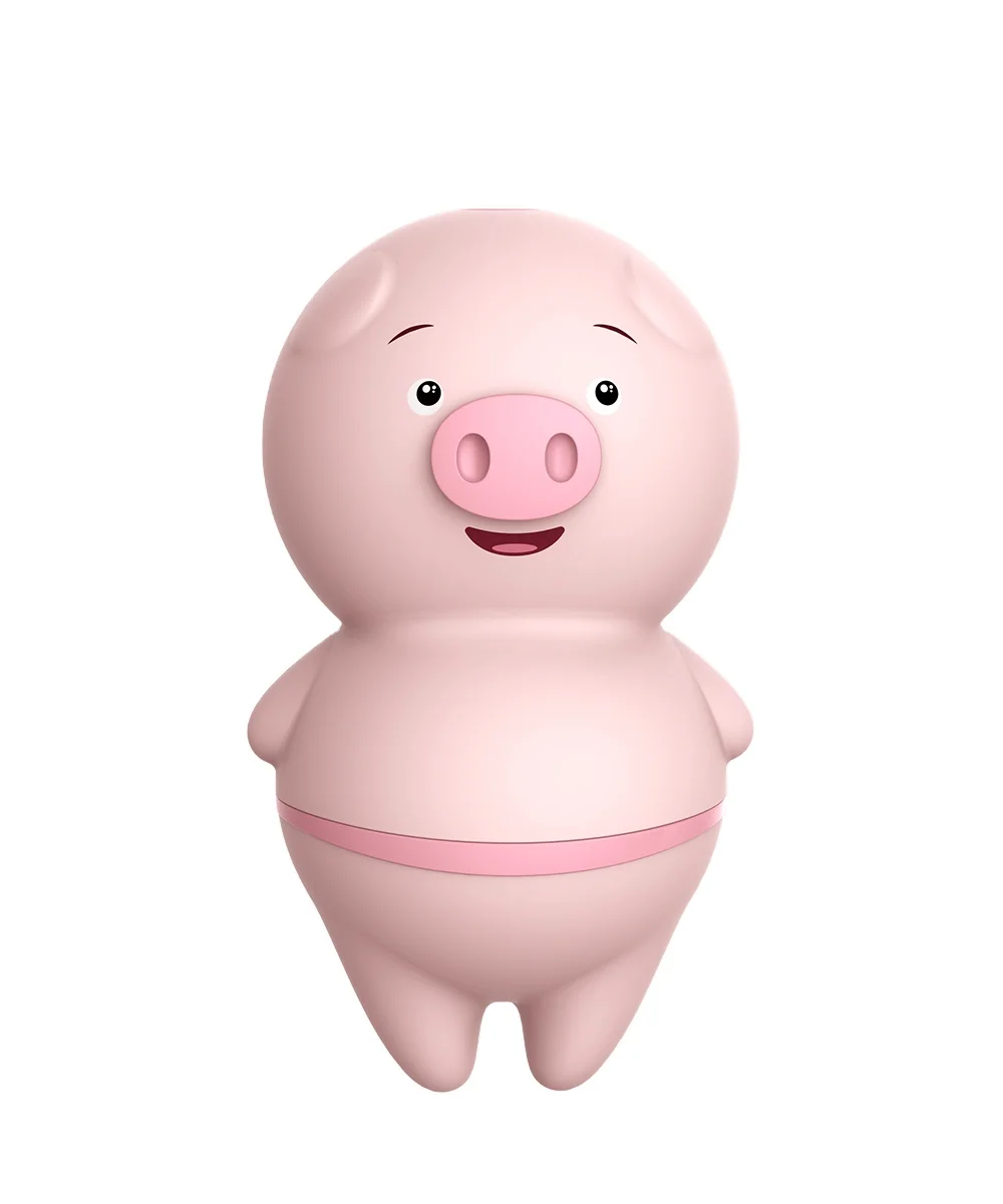 Cute Mini Pig Tongue Lick Vibrator Waterproof Wireless Jump Eggs For Female Clitoral