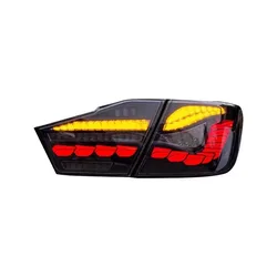 Dragon OLED Taillight For Toyota Camry 2012 2013 2014 Rear Running Lamp Brake Reverse Turn Signal Tail Lights