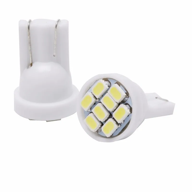 BWX  t10 194 168 192 W5W 8smd 1206 3020 auto led car led lighting 8LED t10 led auto bulb