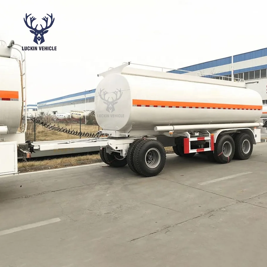 Лидер продаж 3-осный 15-30CBM сельскохозяйственный резервуар для воды топливный бак бензиновый поворотный стол полный прицеп с вытяжным кулачком