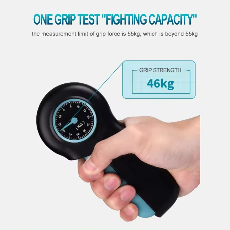 High Quality Hand Dynamometer Grip Power Strength Measurement Meter Fitness Training Hand Gripper Strengthener