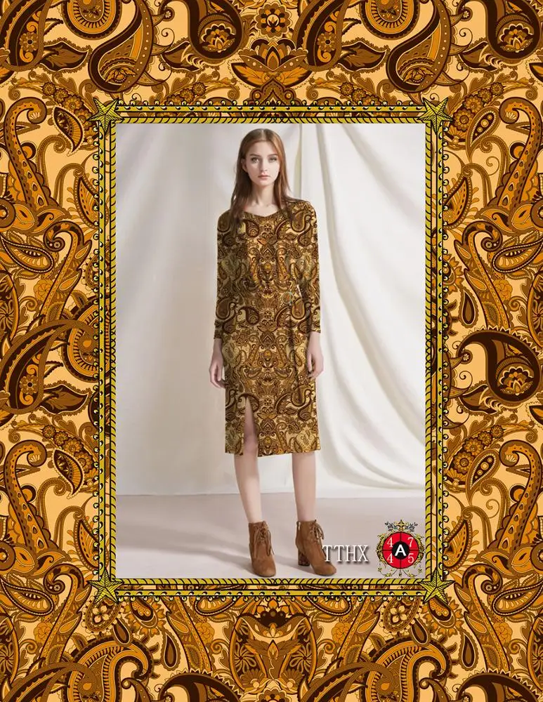 
Factory supply dress fabrics linen dress material fabric for dresses 