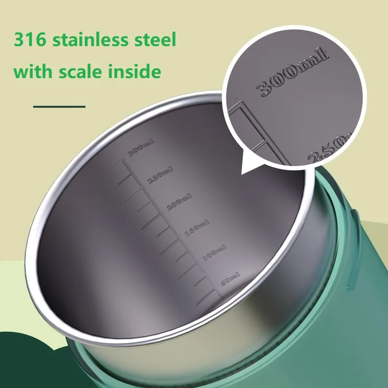 10oz 300ML Leak-proof Baby Bottles 10 Ounce Stainless Steel Vacuum Insulated Kids Straw Bottle