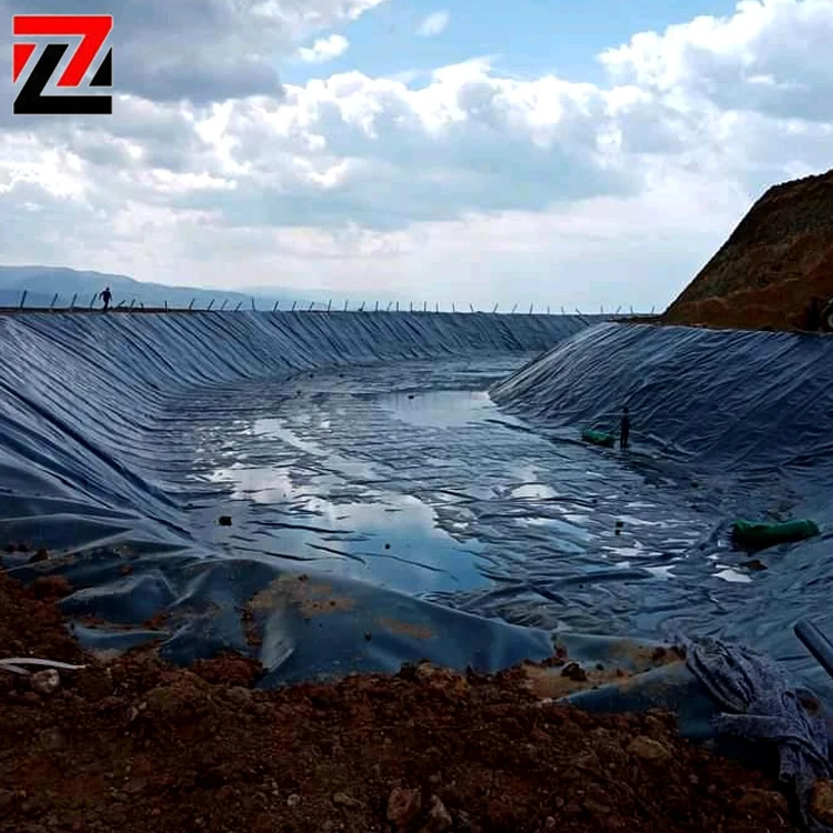 ZCWY pond liner 1mm hdpe geomembrane PVC geomembrane  sheets