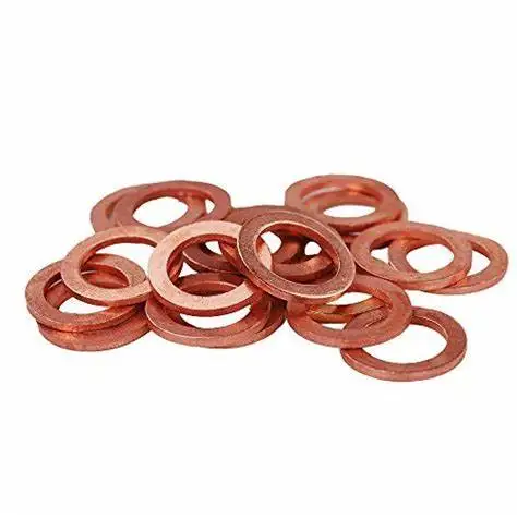 Wholesale round copper flat washer M5 M6 M8 M10 M12 M14 M16 M20 large copper washer