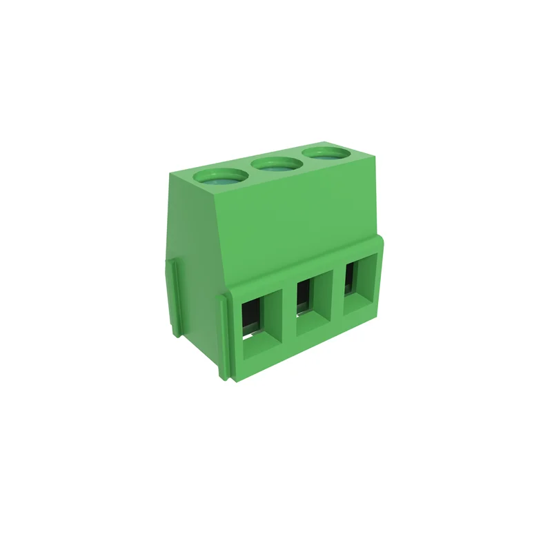 PCB terminal block Straight direct welded terminals pitch pcb screw terminal connector green wire connector
