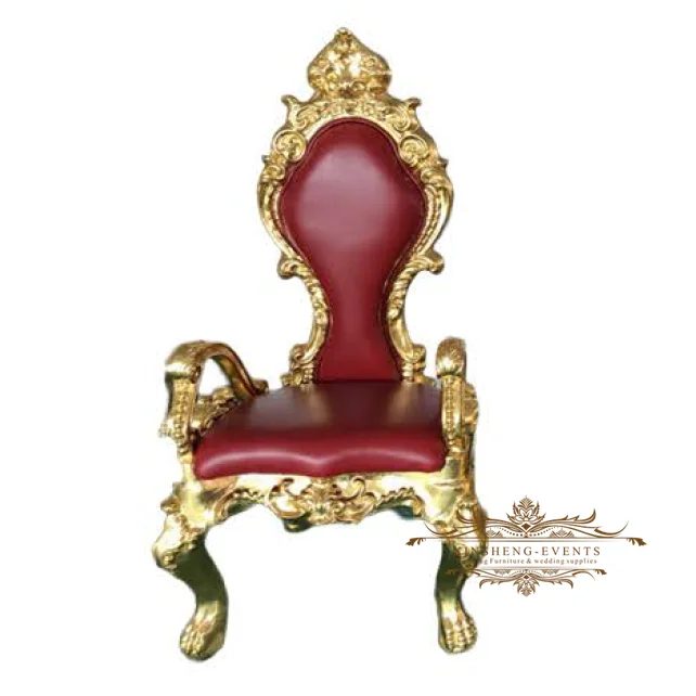 Top quality New Design Professional wedding King Throne Chair