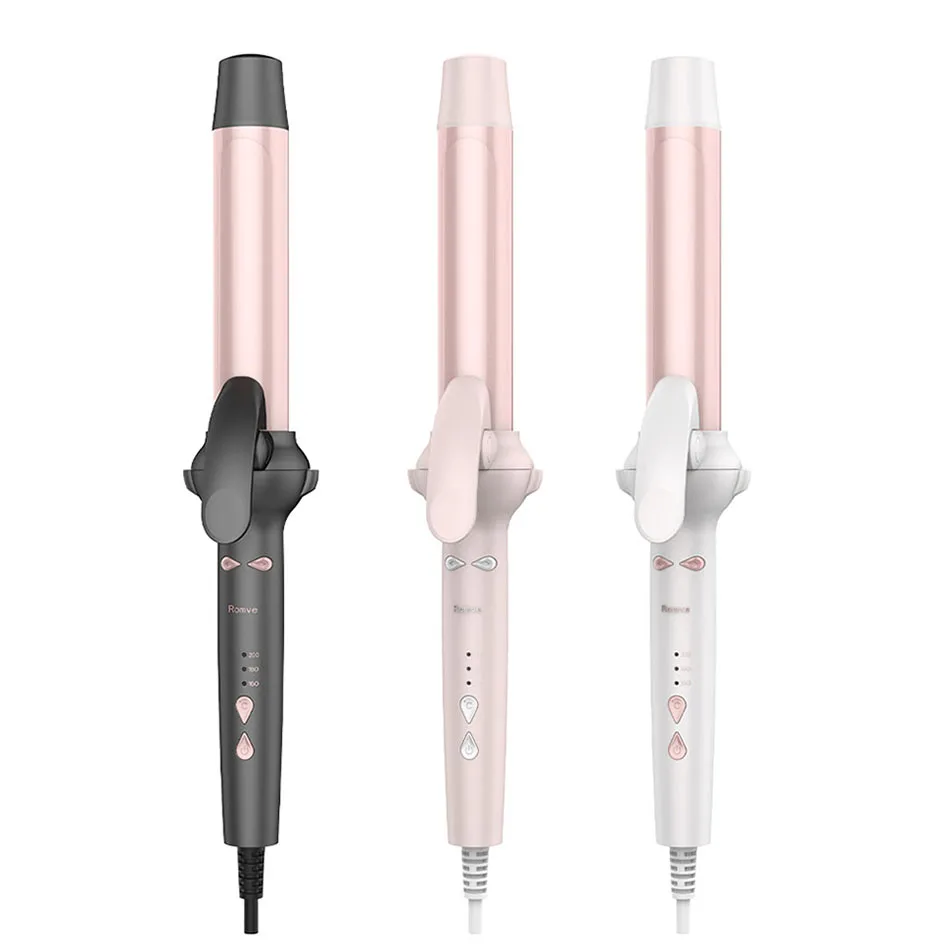 hot air 9mm black tourmaline hair curling iron and straight 5 in 1 electric curling iron automatic manufacturer set
