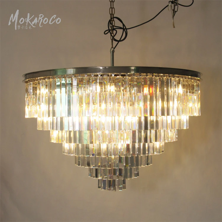 
large lamps pendant decoration wedding room home decor lobby hotel K9 luxury crystal chandeliers 
