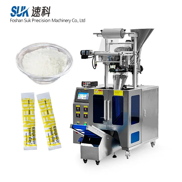 Automatic Back Sealing Stick Bag Packaging Machine Whey Protein Powder Packing Machine Cocoa Matcha Powder Packing Machine