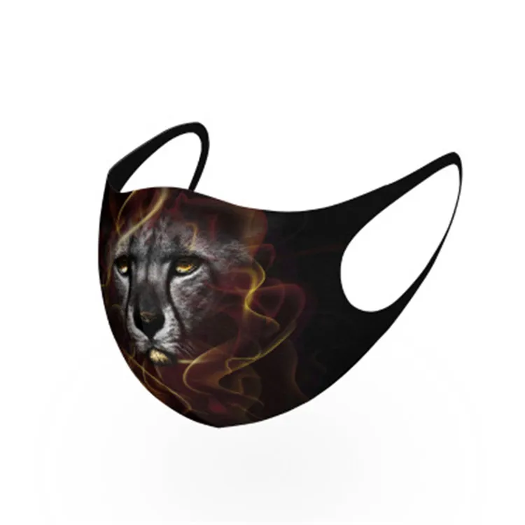 European American ice cotton mask breathable dust-proof 3D printing mask customized for men and women