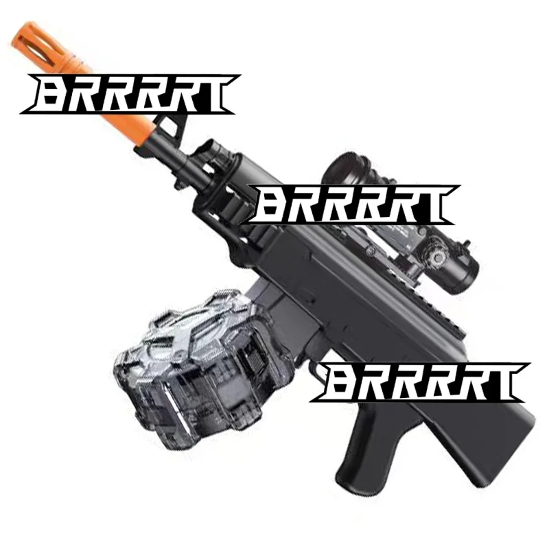 Outdoor kids Automatic gel Water explode Gun Squirt Toys High Pressure Super Soaker toy gun