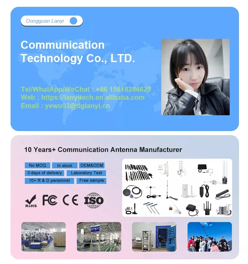 50 Receiver Lte Mimo Long Range External Directional 5G 2.4G 5.8G Rubber Router Wifi Outdoor Antenna