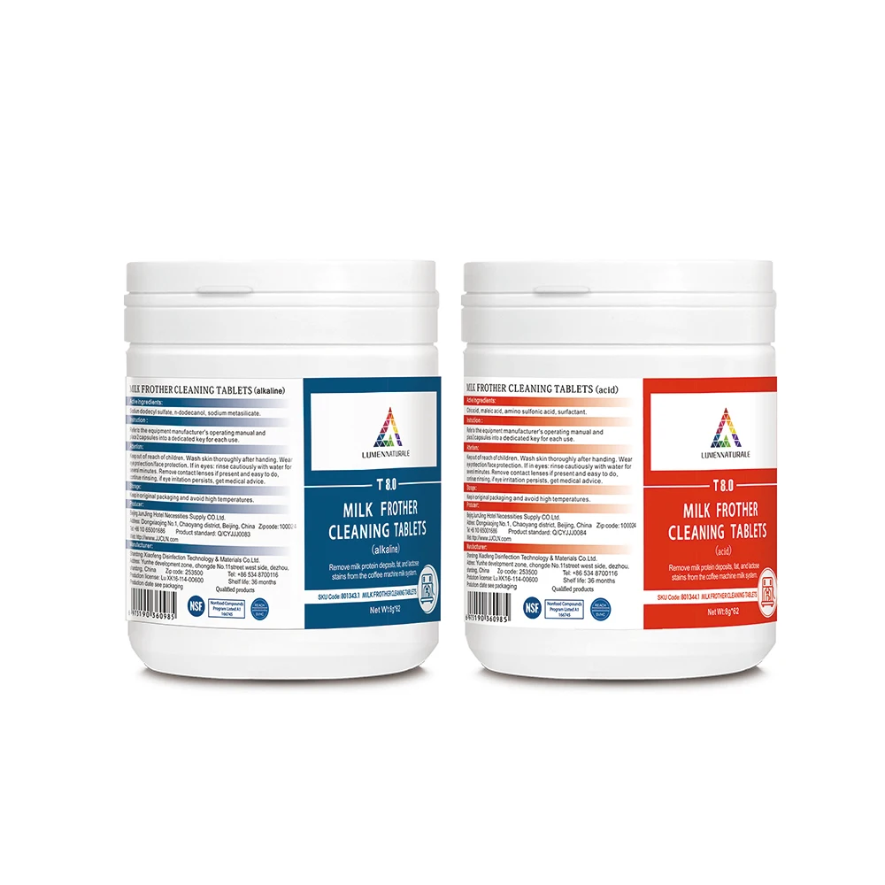 Wholesale Customization Coffee Machine Cleaner Acidic Formula Milk System Cleaning Tablets Remove Stains