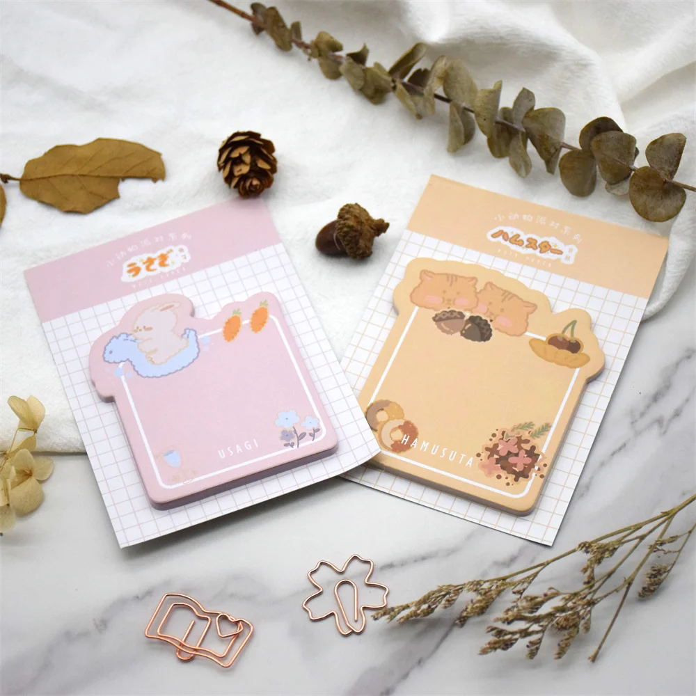 4in by 6in Die cut Shape Custom size Adhesive Sticky Note Pad