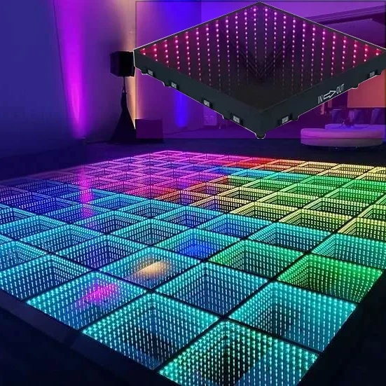2023 Hot Sale Wedding Party Used dancing disco floor dance floor pvc plexiglass dance floor
