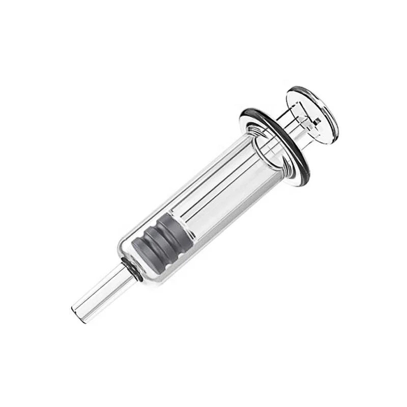 
 Высококачественный шприц для наполнения маслом co2, стеклянный шприц для масла CBD с 1 мл  