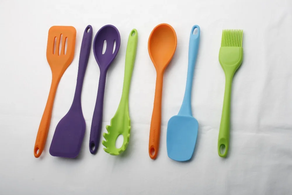 Kitchen Cooking Utensils Kitchen Gadgets Utensilios Accesorios De Cocina Cookware Tools Set Silicone Kitchen Saptula Utensils