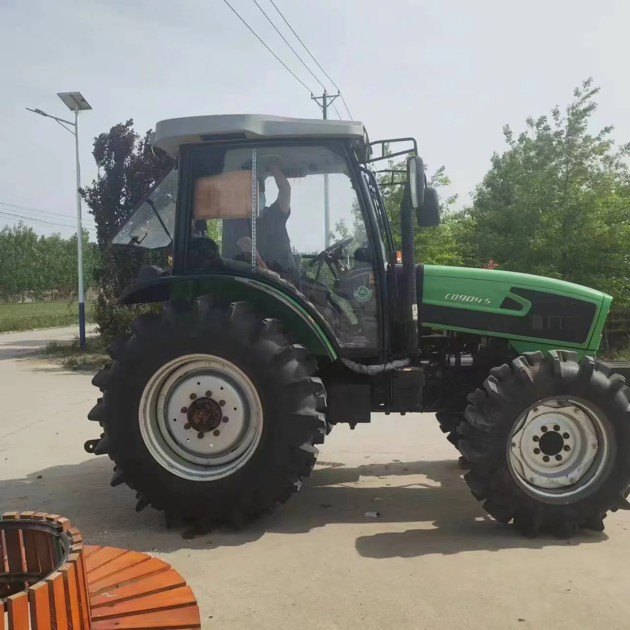 Подержанный DEUTZ-FAHR трактор 100 hp ТРАКТОРЫ для сельского
