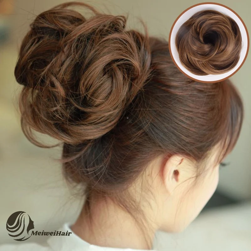 Резинка для волос Scrunchy вязаная крючком резинка резинки девочек синтетические высокое