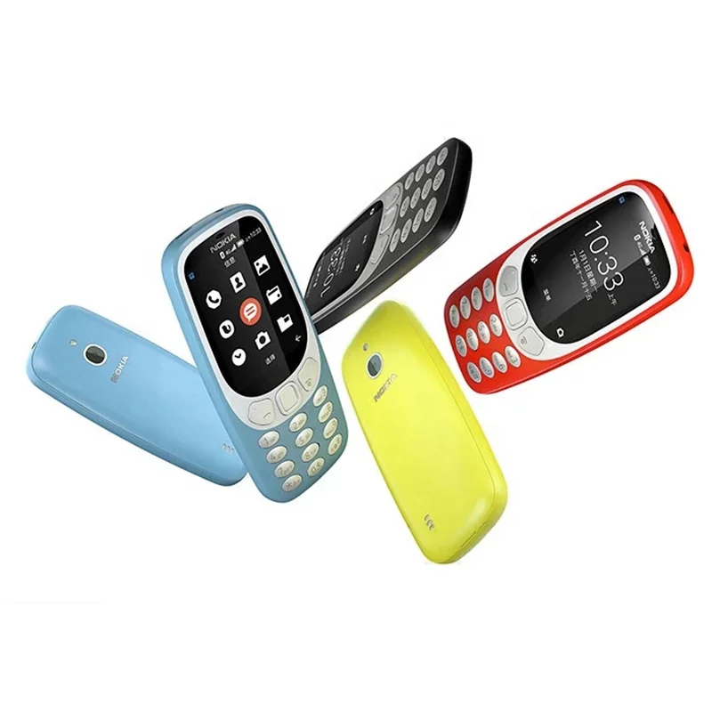 Original  mobile nokia 3310  2.4 Inch double sim nokia keypad mobile phone 3310 4g  Unlocked Cell Phone Noki 3310 phone