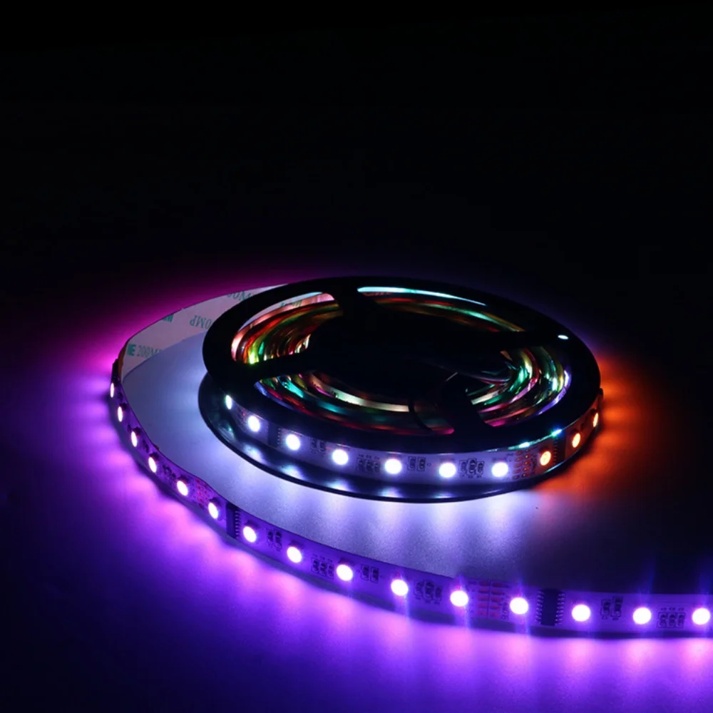 12v Colorful Luces Led Smart Strip Light Wifi APP Remote Control Flexible SMD 5050 30led  RGB Led Strip Light for Living Room