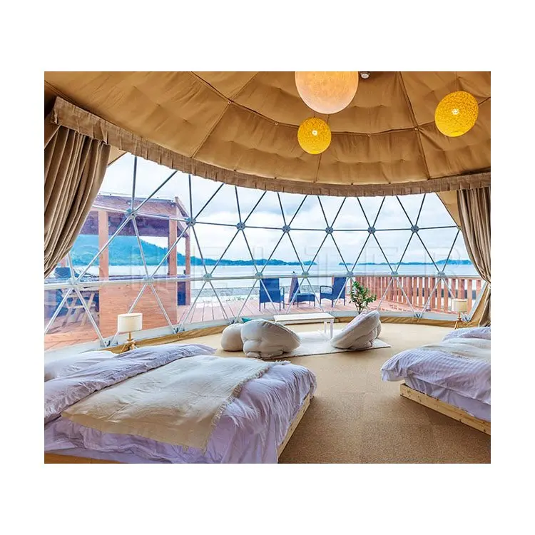 Half Ball Style Airbnb Glamping Dome Tent Hotel Desert Tent for Camping/Campsite