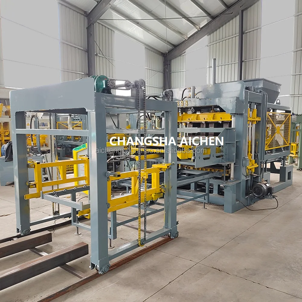 QT5-15 машина для производства кирпича Aichen