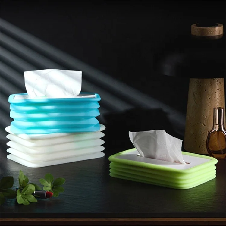 Amazon best seller fluorescence silicone napkin holder restaurant cafe Home decor table rustic napkin holder