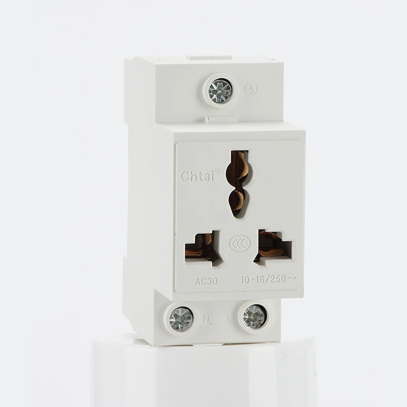 Многофункциональная Модульная Din-рейка XINGHE AC30, 3 контакта, 10 А, 16 А, 250 В, 35 мм, универсальные электрические переключатели с тремя положениями