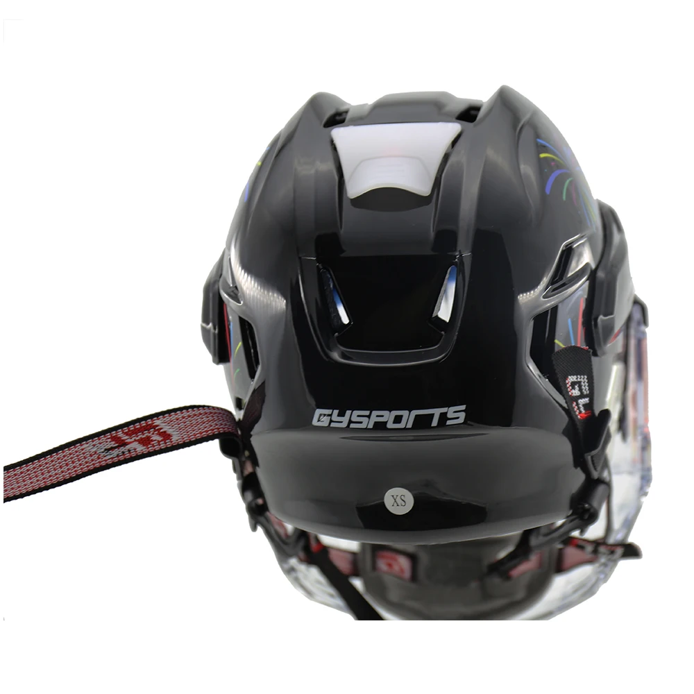 Factory Wholesale High Quality Custom anti fog anti scratch Ice Hockey Helmet With Visor for Skiing