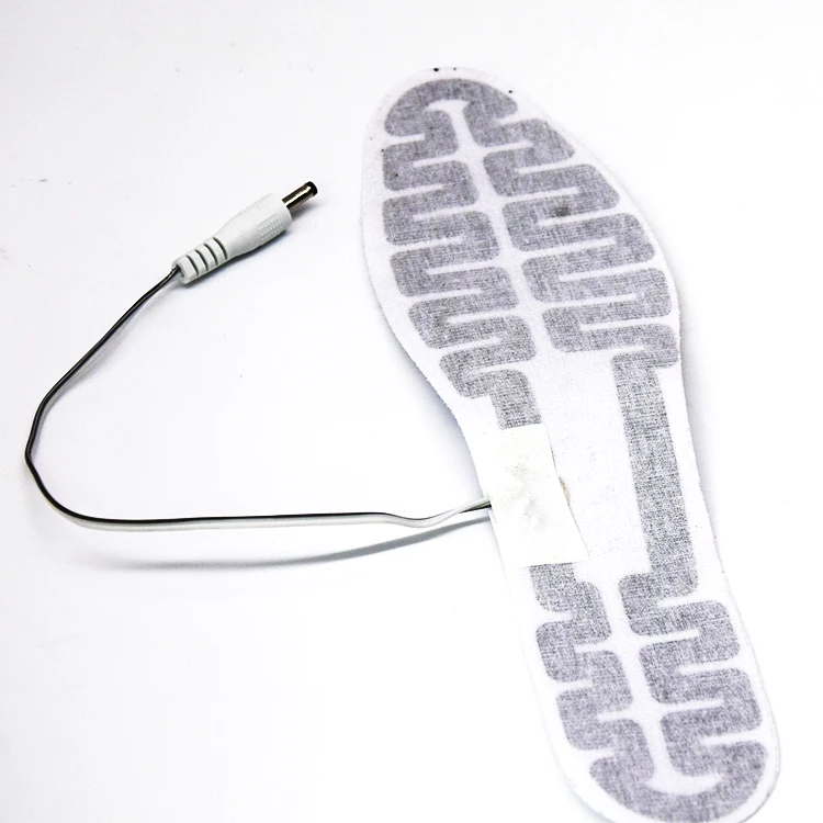 Heated Shoe Insoles Heater Insoles Keep Warm Sock Electric Foot Heated Non-woven heating sheet