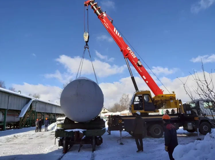 Горячая продажа 6 тонн SPS12500 Телескопический Автокран