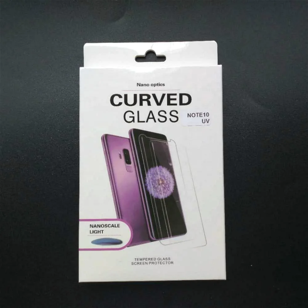 UV Glue Tempered Glass Screen Protector for Samsung S7 Edge S20 Screen Guard for Oneplus 7 Pro UV Glass