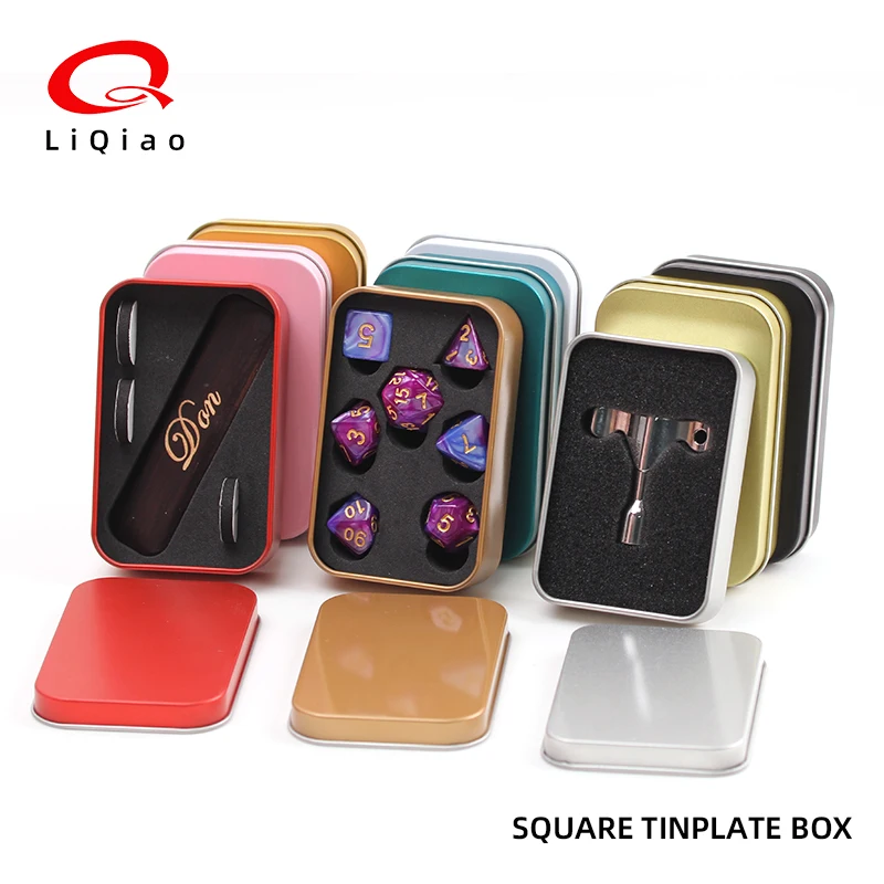 Pill Food Grade Tinplate Portable Mini Small Starburst Tins Tea Coffee Beans Metal Tin Box With Lids