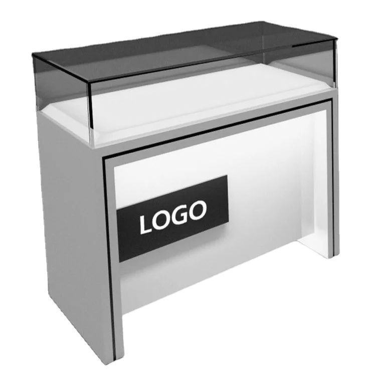 Uniquely Selling Point Jewelry Display Case Showcases Mall Kiosk Manufacturers Custom Counter Display Counter Showcases
