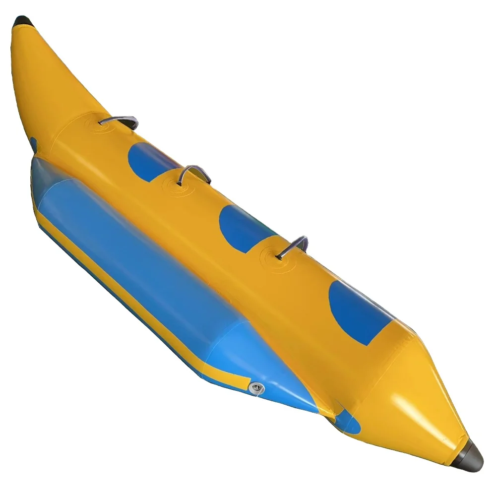 Hot selling inflatable water banana boat for kids and adult