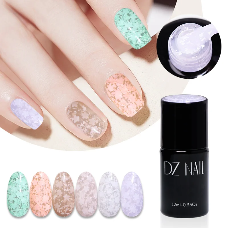 DZ Nail Wholesale new color enamel gel polish nails polish colour uv gel