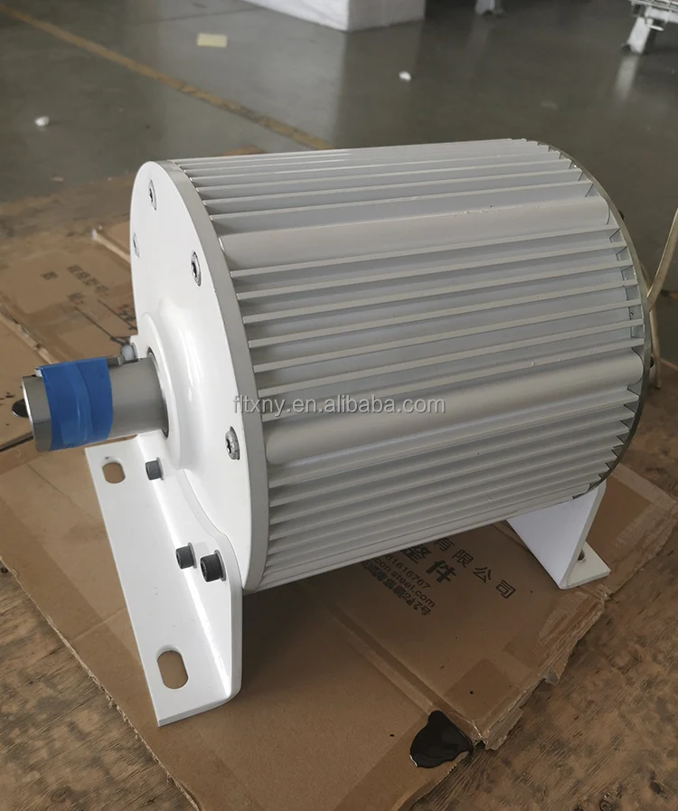 1000w 5kw 10kw 20kw Wind Turbine Generator Permanent Magnet 12V 380v AC Power Magnetic Dynamo Hydro Alternator Free Energy